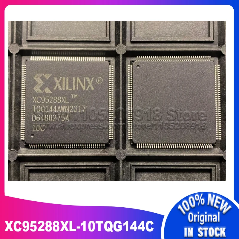 10 unids/lote XC95288XL-10TQG144C XC95288XL-TQG144 XC95288XL TQFP-144 100% nuevo stock puntual