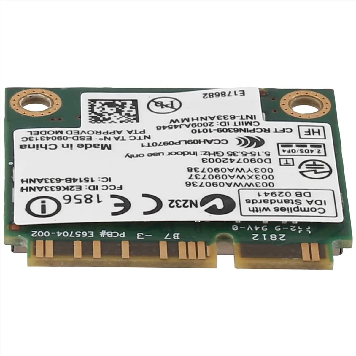 A46U 6300AGN 633ANHMW Wireless WiFi Card Mini Pcie Card 802.11A/G/N 2.4G+5.0 Ghz for Lenovo Thinkpad T410 T420 T430 X220 Y460
