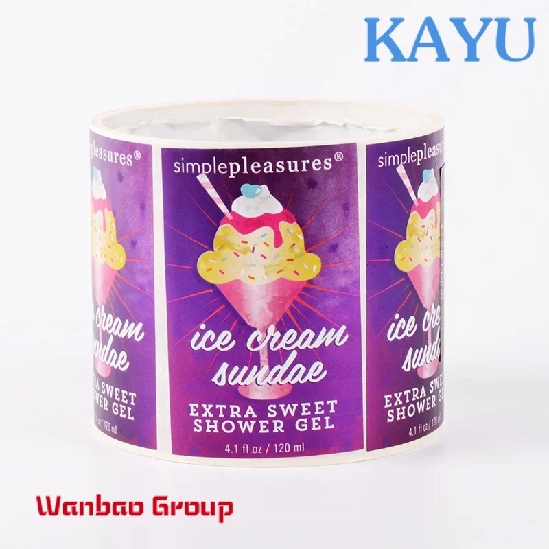 Custom Logo Print Goedkope Product Label Sticker