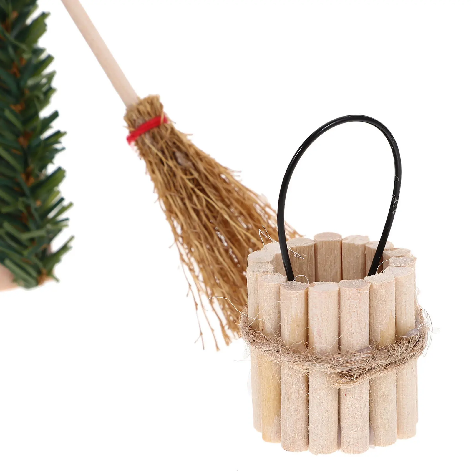 

Набор праздничных миниатюрных украшений для кукольных домиков: рождественские дверные декорации для миниатюрных домов, аксессуары для создания сцен из миниатюрных комнат