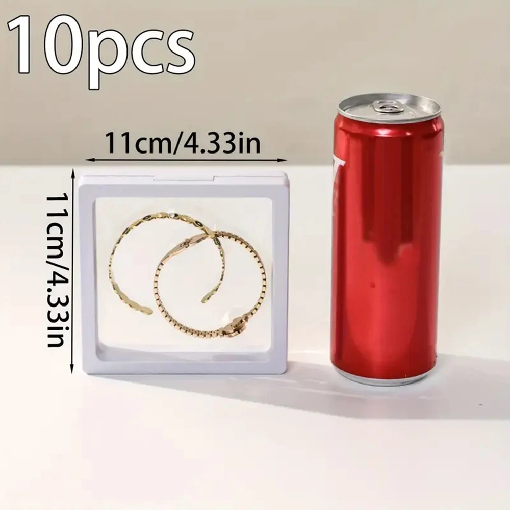 10pcs Black and White Jewelry Storage Boxes