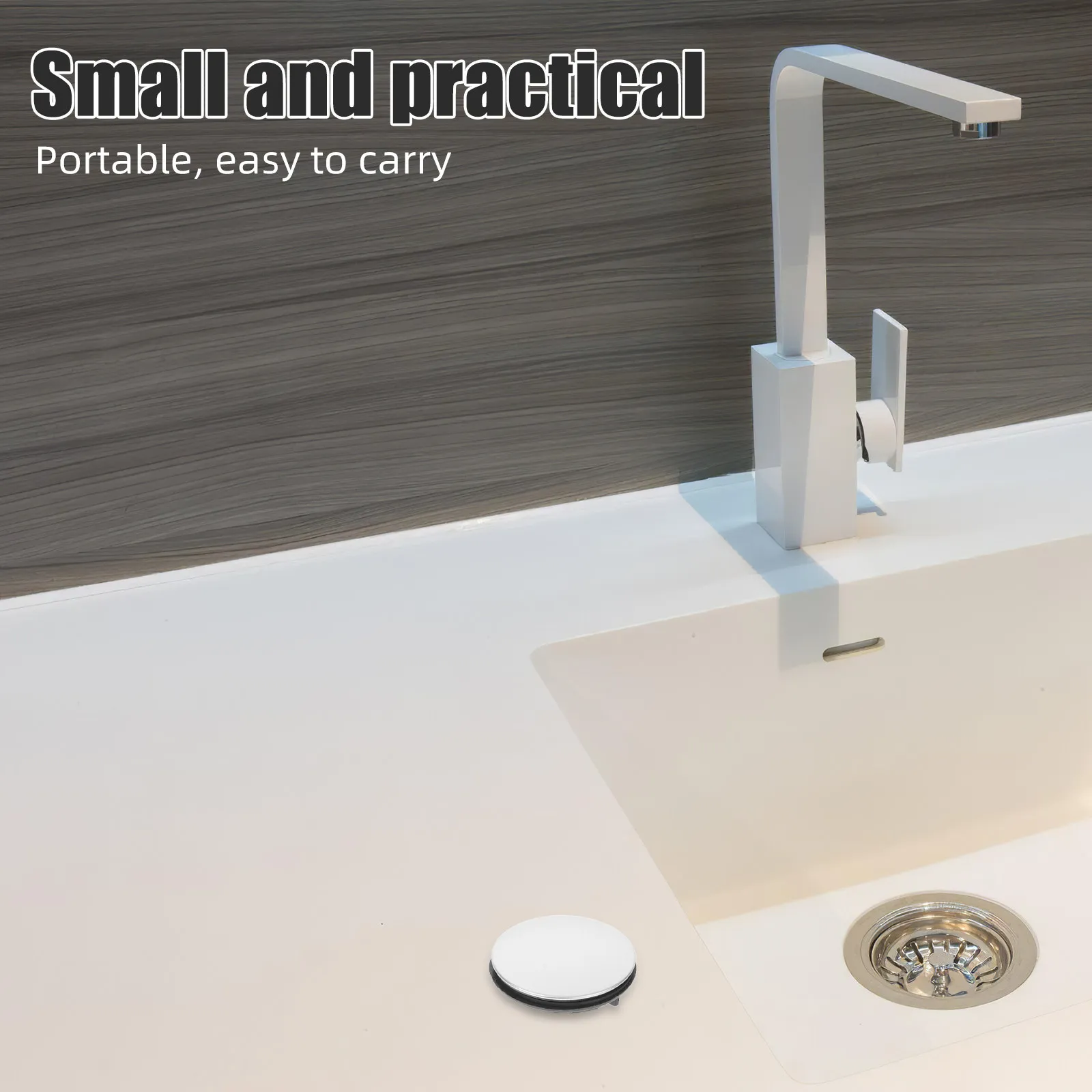 

Заглушка для отверстия под смеситель из нержавеющей стали, герметичная, для кухонной мойки, крышка для раковины на столешнице