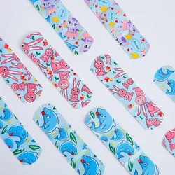 120pcs Cartoon Children Band Aid Waterproof Breathable Adhesive Bandages First Aid Emergency Hemostatic Sterile Stickers for Kid