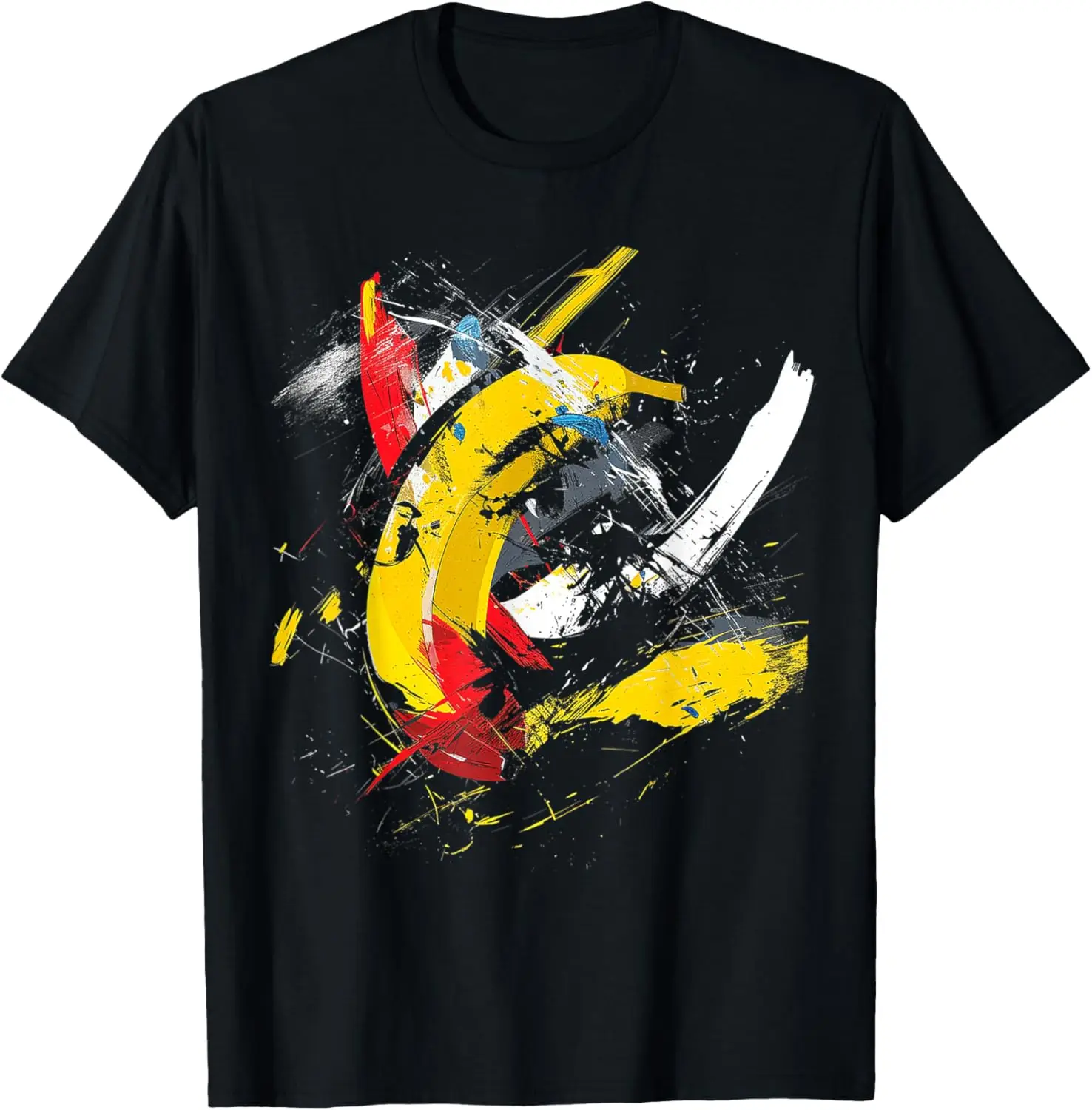

Banana Illustration Art Fruit Colorful Graphic Banana T-Shirt