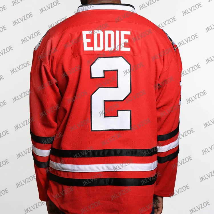 Chicago Shitters Cousin Eddie Christmas Vacation Style Hockey Jersey Long Sleeve Autumn Men Tee Shirts 2024 Sport Breathable Top