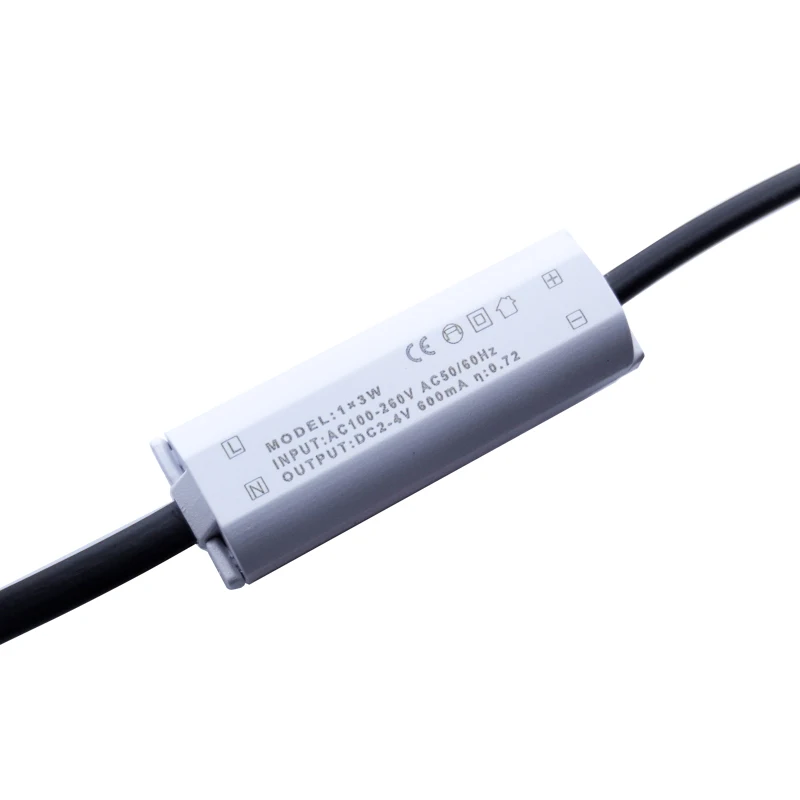 LED Power Supply DC 2-4V Transformer Switch Driver Output current 600mA Adapter For desk lamp AC110V-220V Led Driver 1Wto3W
