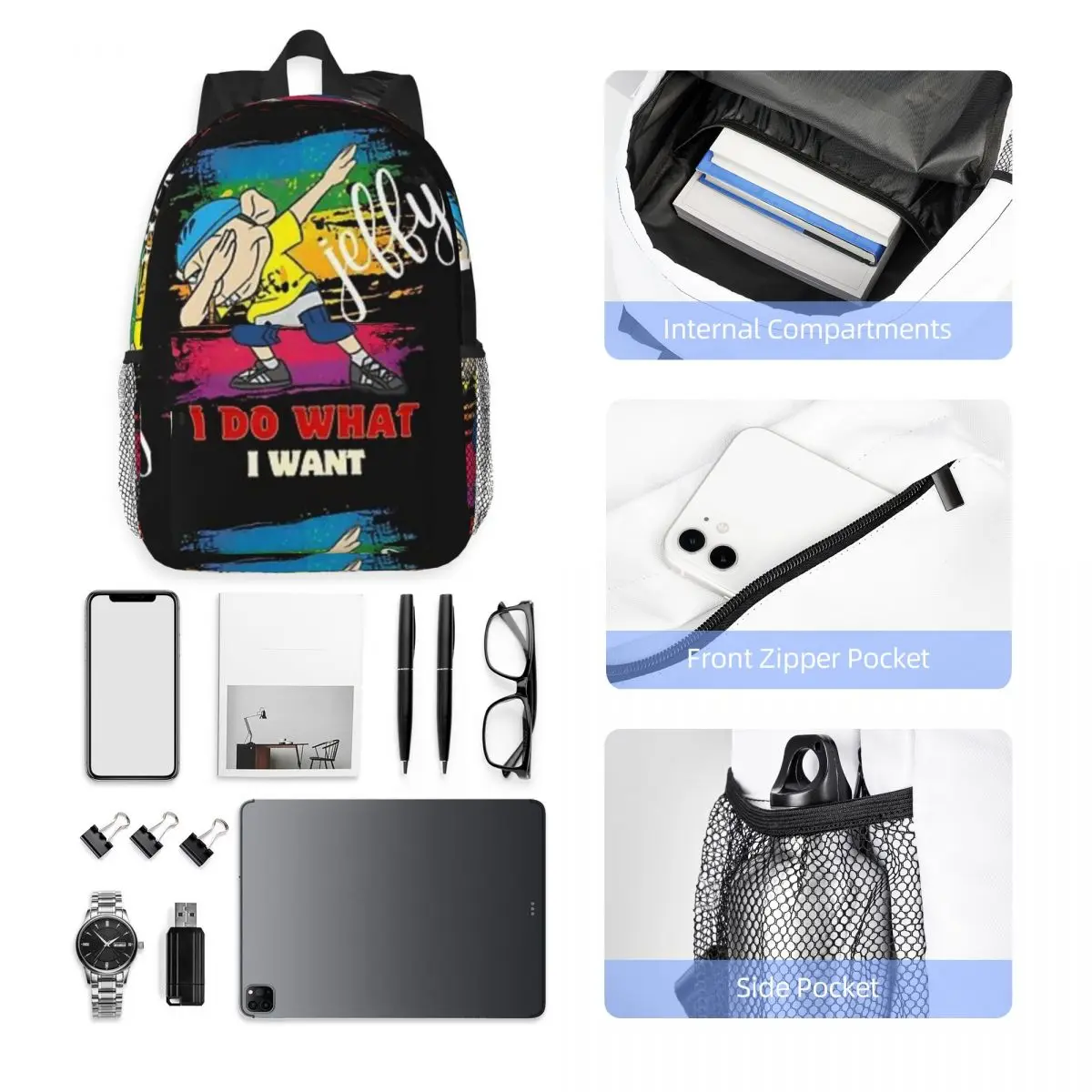 Sml jeffy Rucksäcke Jungen Mädchen Bücher tasche lässig Kinder Schult aschen Laptop Rucksack Umhängetasche große Kapazität