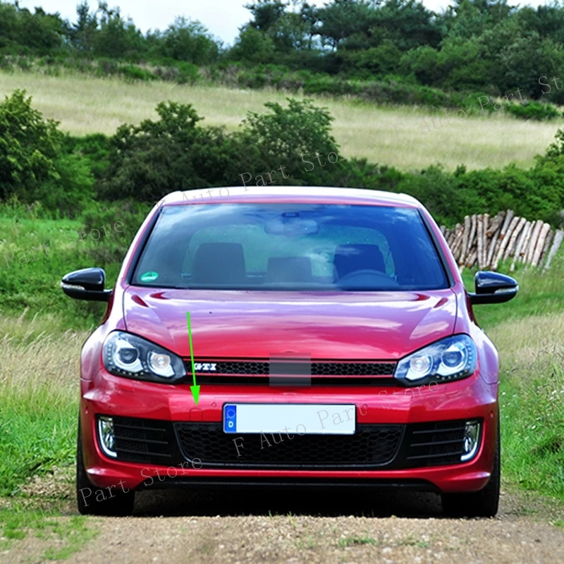 For VW Golf 6 GTI 2009 2010 2011 2012 Car Front Rear Bumper Tow Hook Cover Trailer Eye Cap Lid