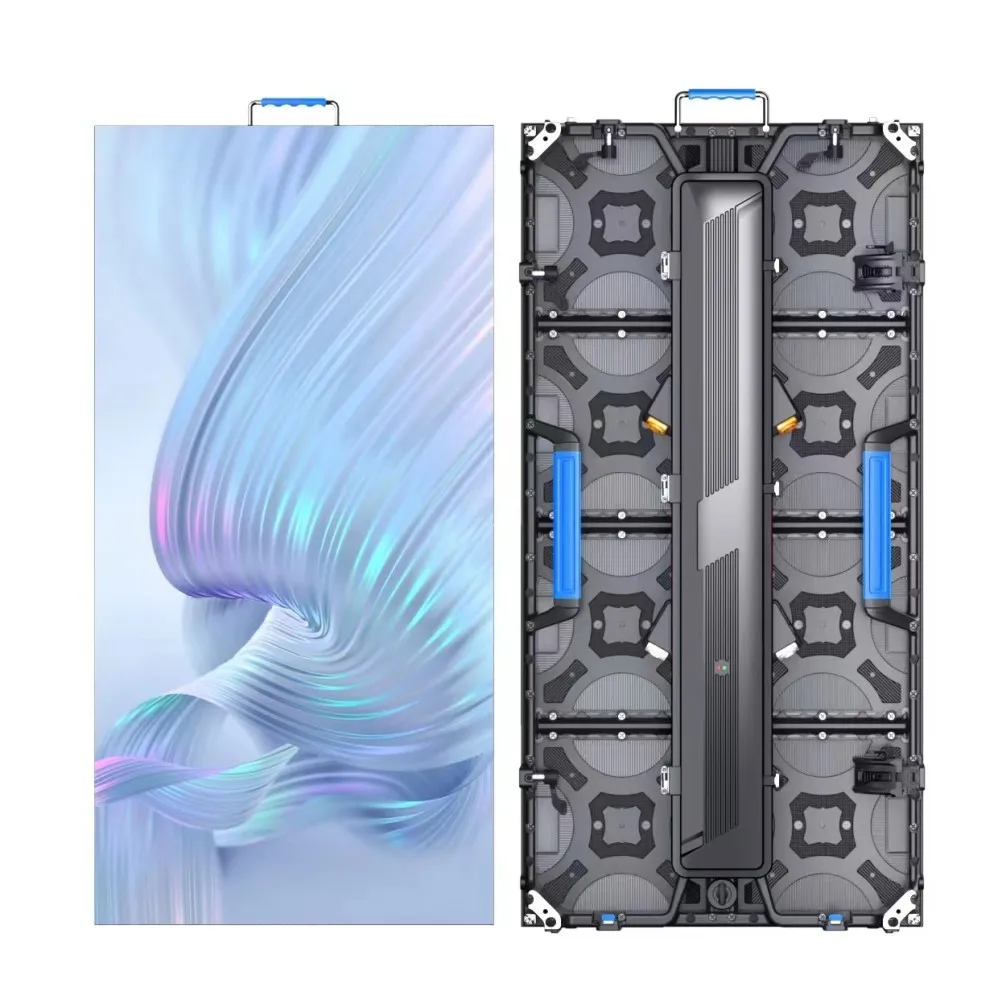

Waterproof P2.976 Outdoor Rental LED Display Screen Cabinet 500x1000mm LED Panels Box Billboard Sign Wall High Refresh 3840hz