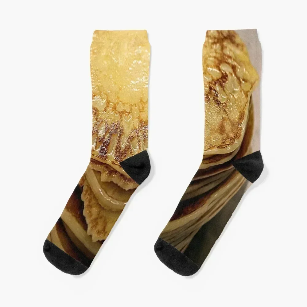 

Pancakes Stack Socks man essential Toe sports christmas gift Woman Socks Men's