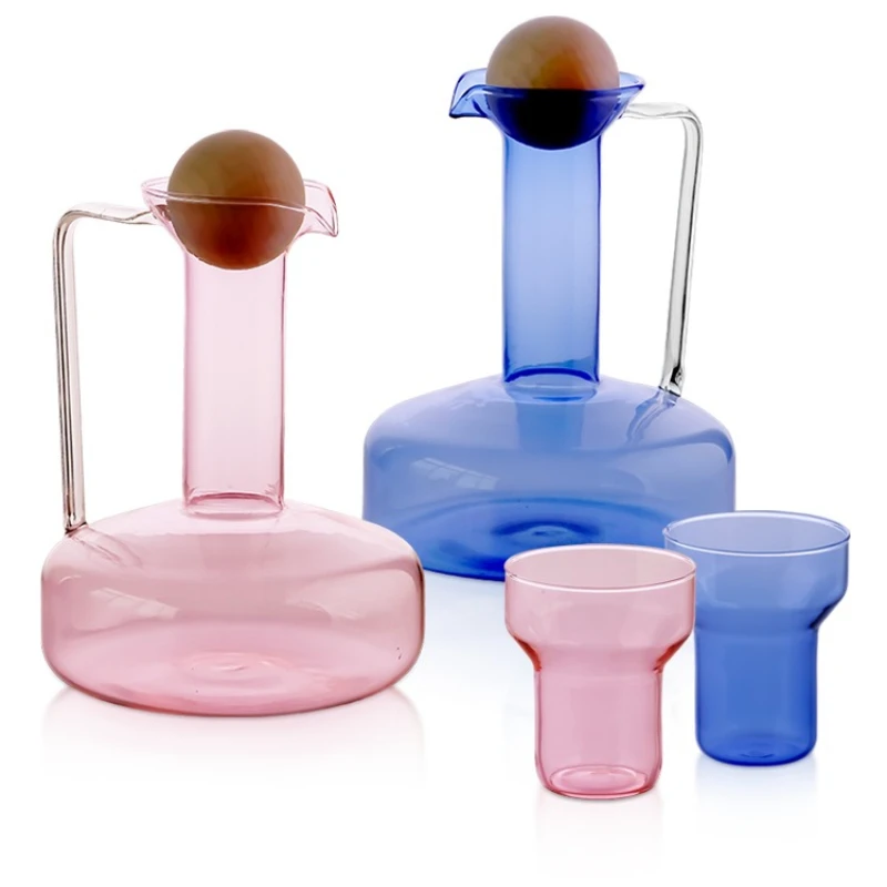 

High temperature resistant glass, cool white kettle, household cold kettle, large-capacity juice pot