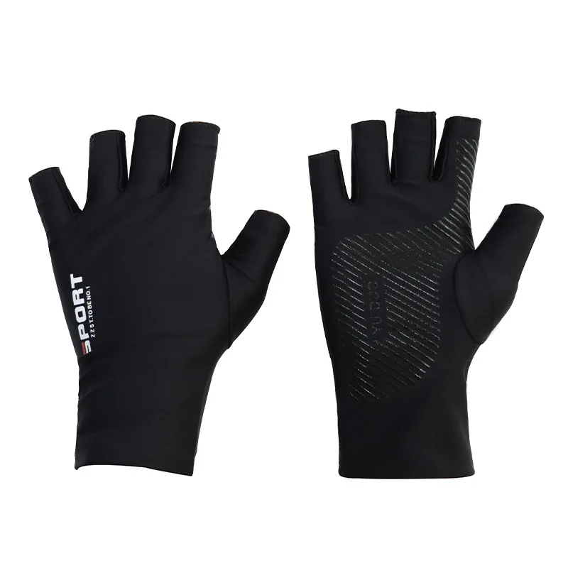 Outdoor Cycling Gloves Bicycle MTB Bike Half Finger Glove Running Fishing Gloves Men Women Breathable Gym Fitness Ridding Glove