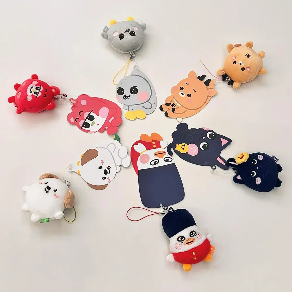 KPOP RIIZE mini Plush Keychain ANTON EUNSEOK 2ND Special MD Keyring Pendant SHOTARO SOHEE Fans Gifts Bag Accessories