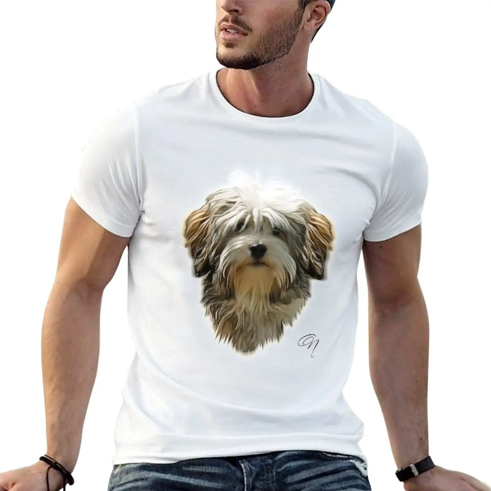 Camiseta Havanese para hombre, camisetas gráficas para hombre, camisetas ajustadas para hombre, camisetas para hombre