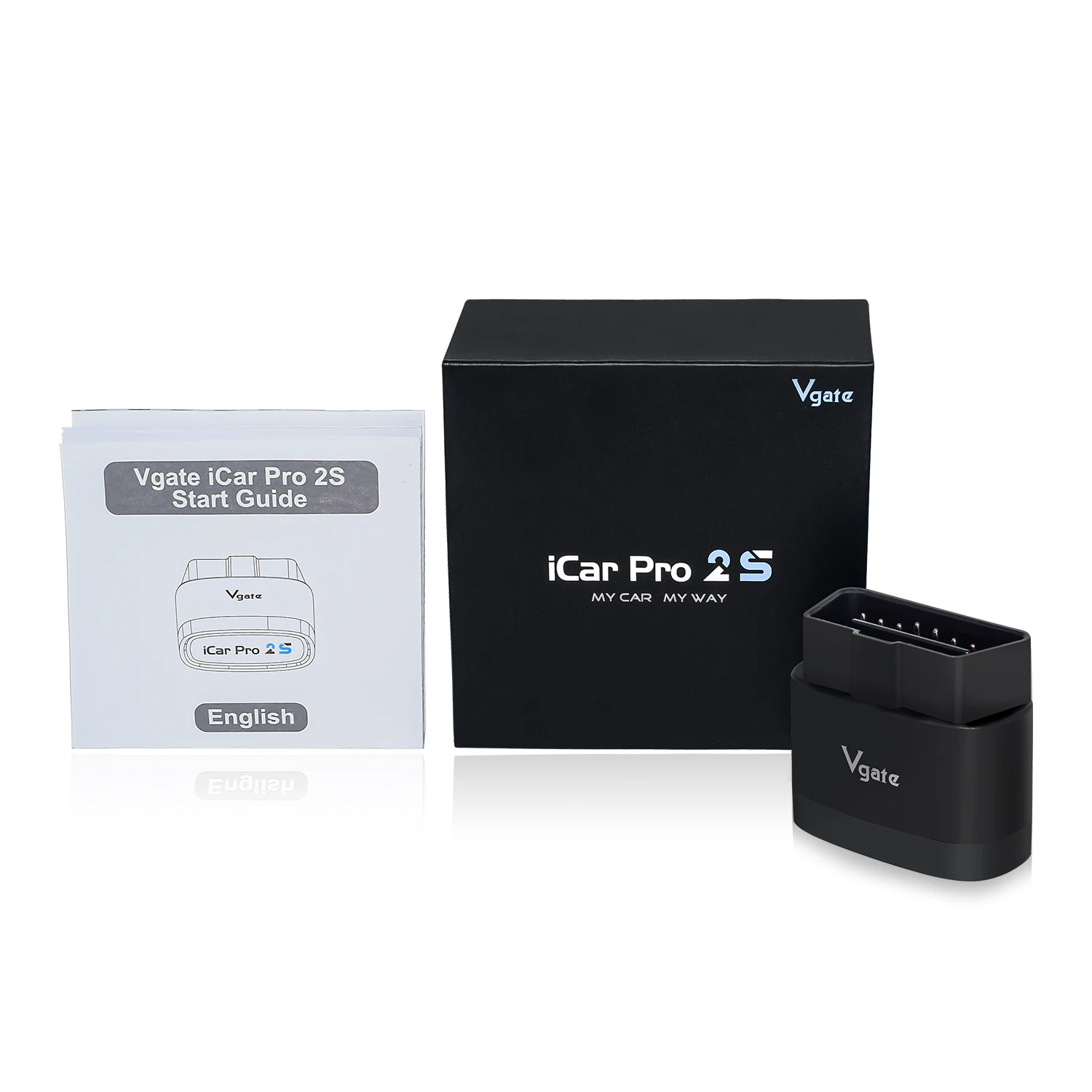 Vgate iCar Pro 2S Bluetooth 5.3 OBD2 Scanner Auto SCAN ELM327 Diagnostic Tool OBDII Diagnose for iOS/Android/Windows Fast Ship