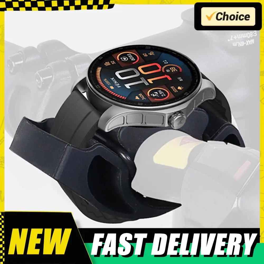 Soporte para reloj de bicicleta, soporte Universal para reloj inteligente de silicona para reloj inteligente TOMTOM/TICWATCH/SUUNTO