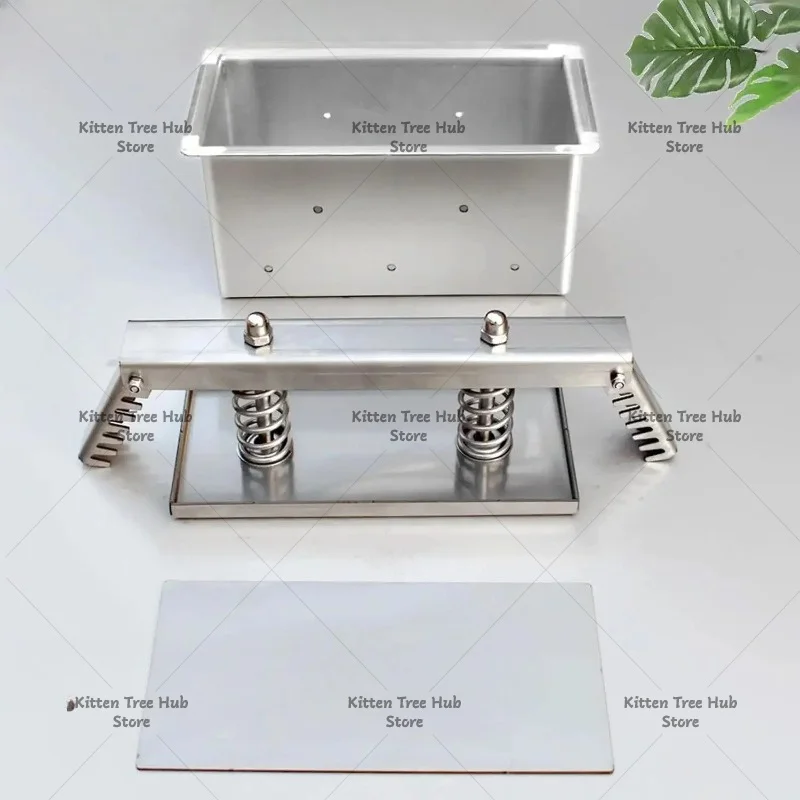 1.5/2/3/4kg Double Pressure Stainless Steel Meat Press Mold - Spring Type for Ham Bacon Raw Meat