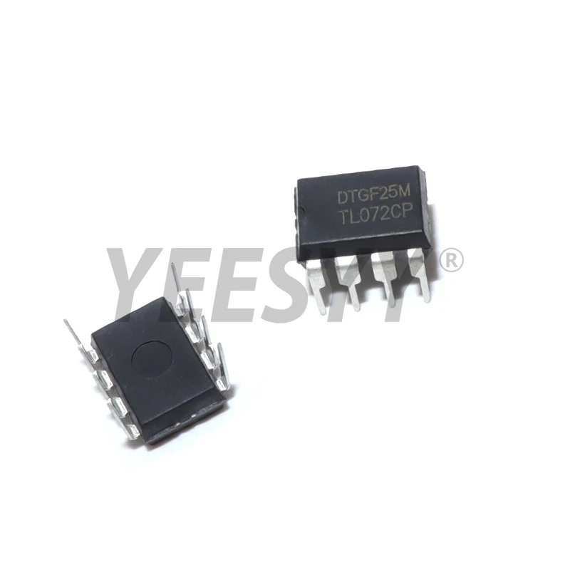  10PCS/LOT TL072CP DIP-8 TL072 IC Dual Operational Amplifier Chipset TL072CP DIP-8