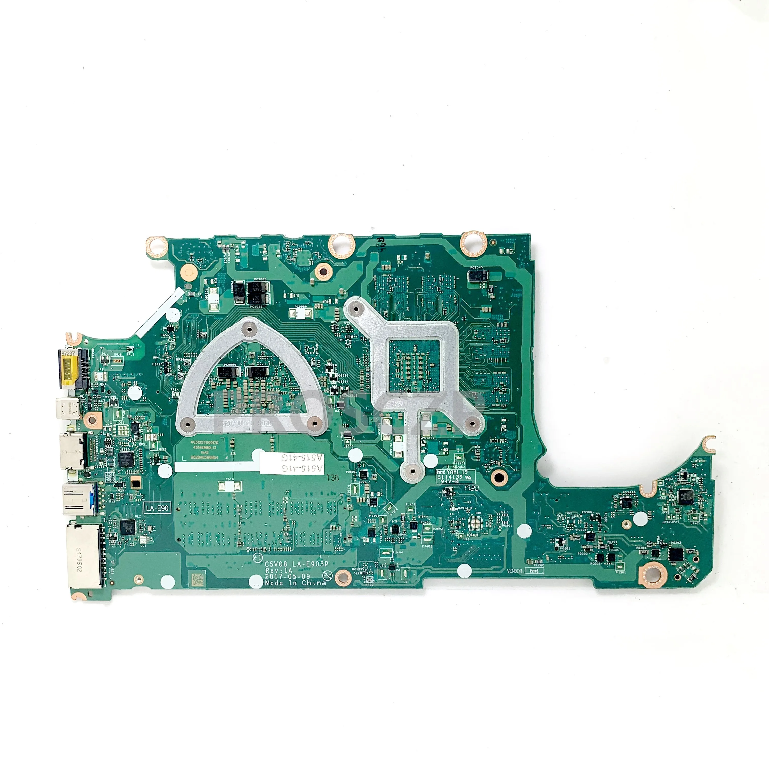 C5V08 LA-E903P For Acer AN515 AN515-41G Laptop Motherboard NBGPY11003 With A10-9620P CPU 216-0905018 100% Full Tested OK