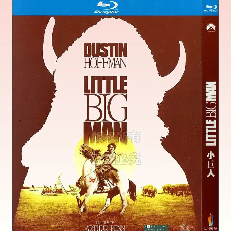 Blu-ray BD American 70 Years of Western Comedy Adventure Film Little Giant 1080p High Definition Single Disc