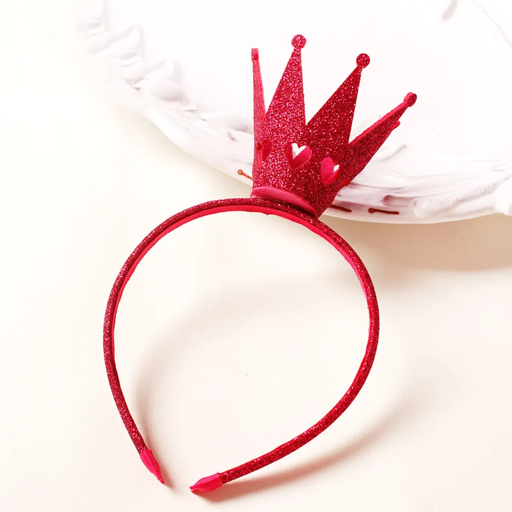 

3Pcs Kids Crown Headband Hair Hoop with Beautiful Decorative Design for Party Costume Accessories Suitable for Christmas