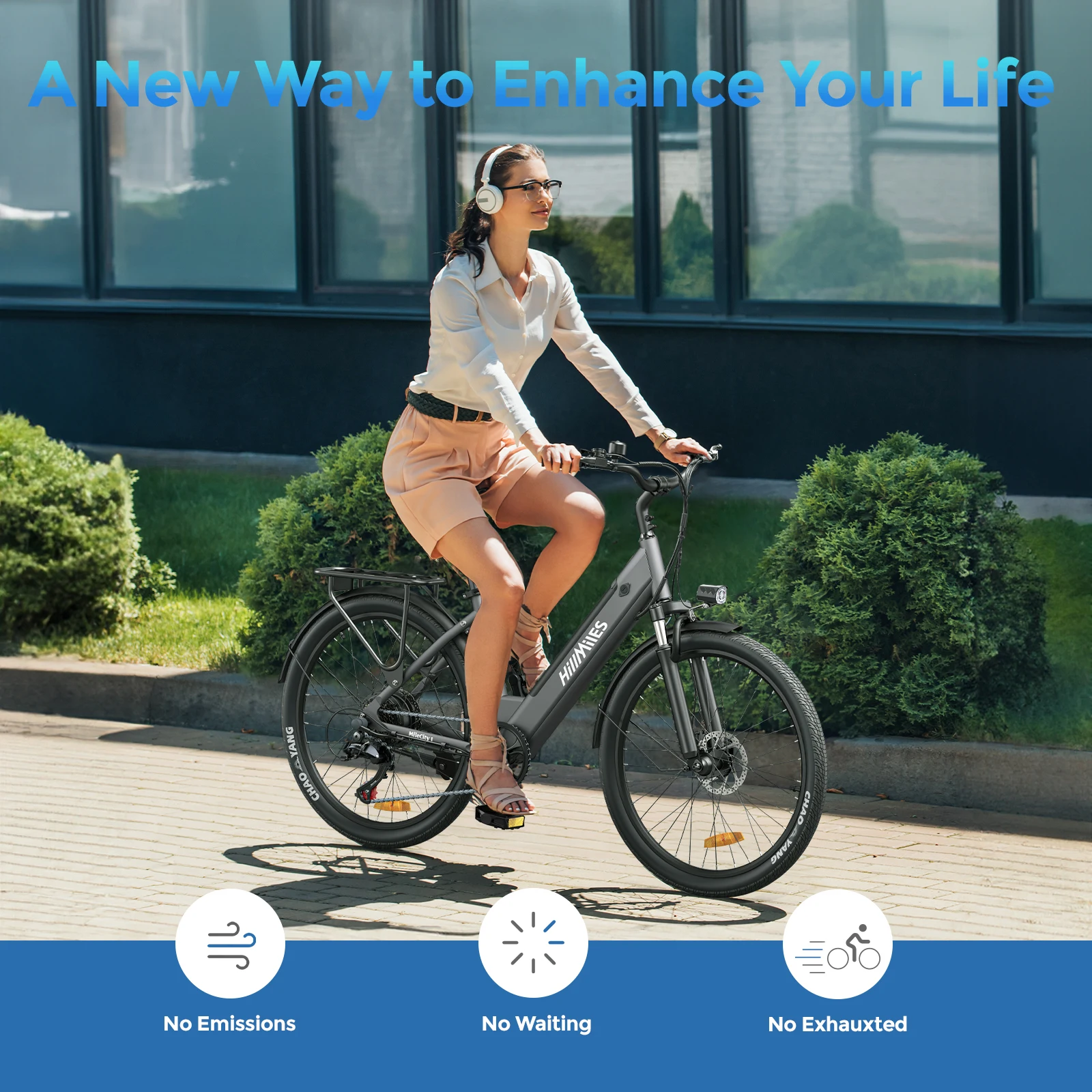 HillMiles MileCity 1 frame and posture