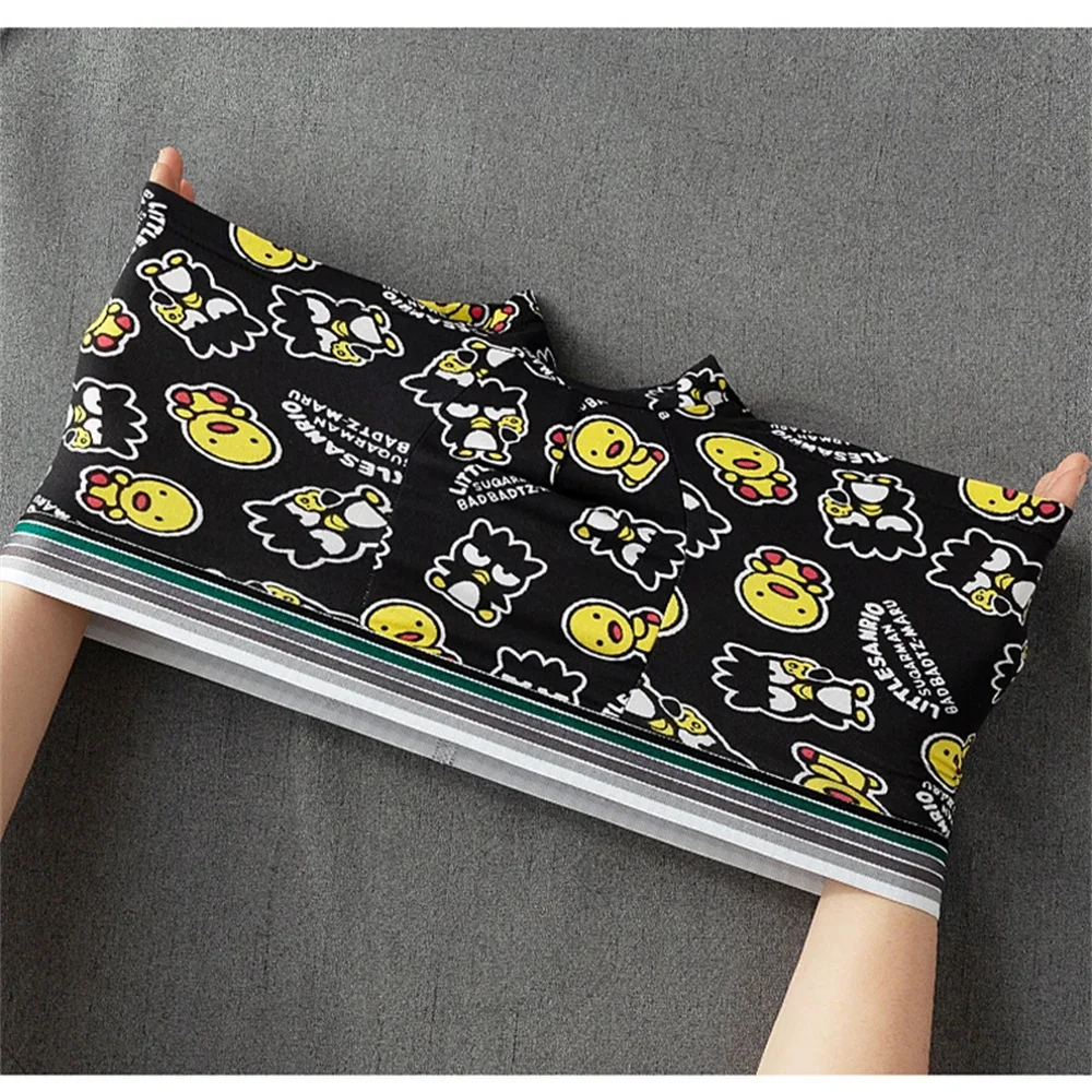 1pcs/Anime Pokemon Pikachu Panties Cartoon Cotton Boys Teenager Boxer Briefs Kawaii Cosplay Mid Waist Panties Youth Student Gift