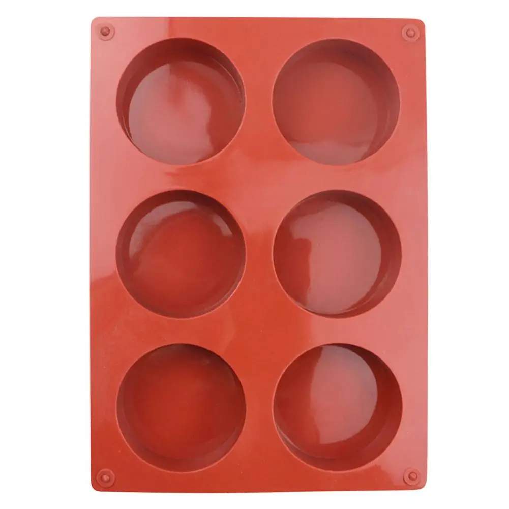 

Bpa Free Round Cake Mold Reusable Silicone Mold High Temperature Resistant Silicone Cake Soap Moulds 4pcs Round Cylinder for Diy