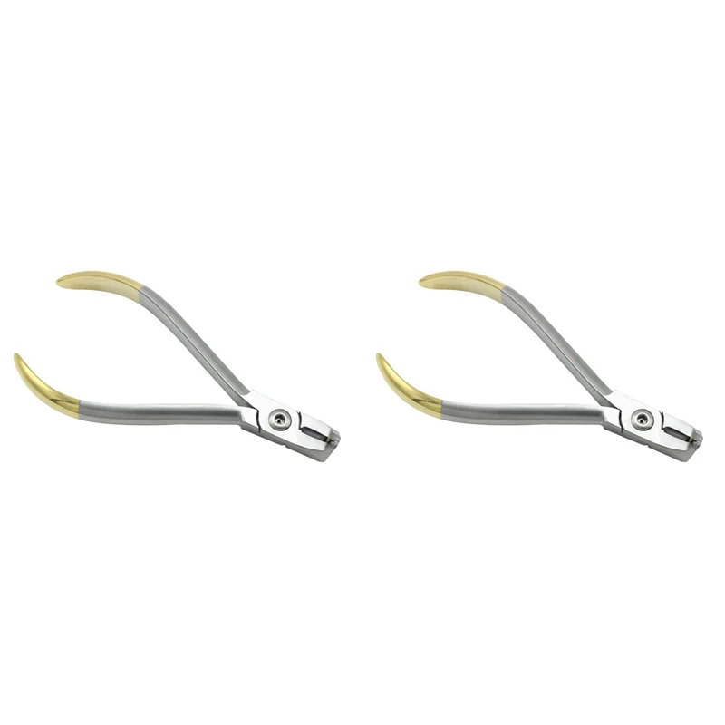

AB46-2X Forceps Orthodontic Wire Distal End Cutter Plier Bracket Brace Remover Plier Lab Instrument