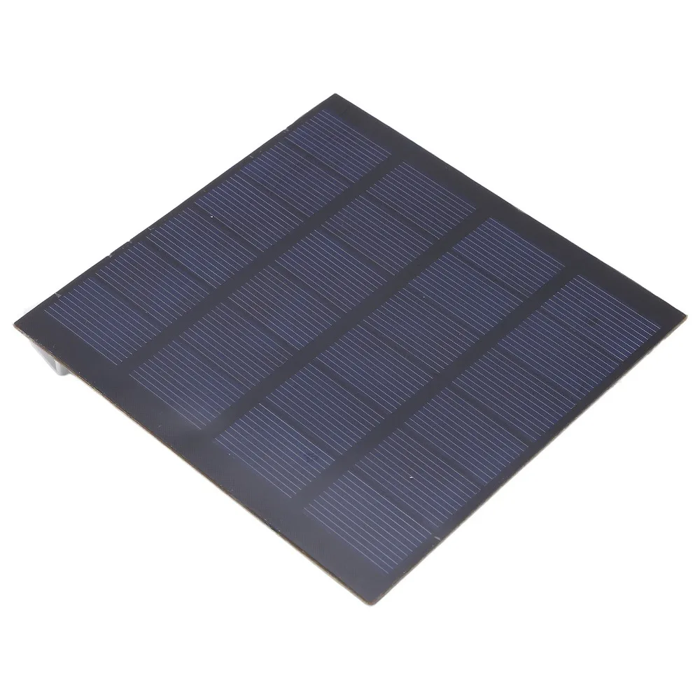 1.5W 6V Solar Panel Charger Built-In USB Port Polycrystalline Silicon Solar Panel Module Energy Saving Solar Battery Charger