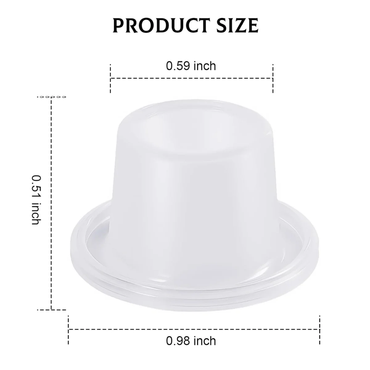 

N38R_Faucet Leak-Proof Sealing Gasket, 50 PCS Faucet Silicone Gasket