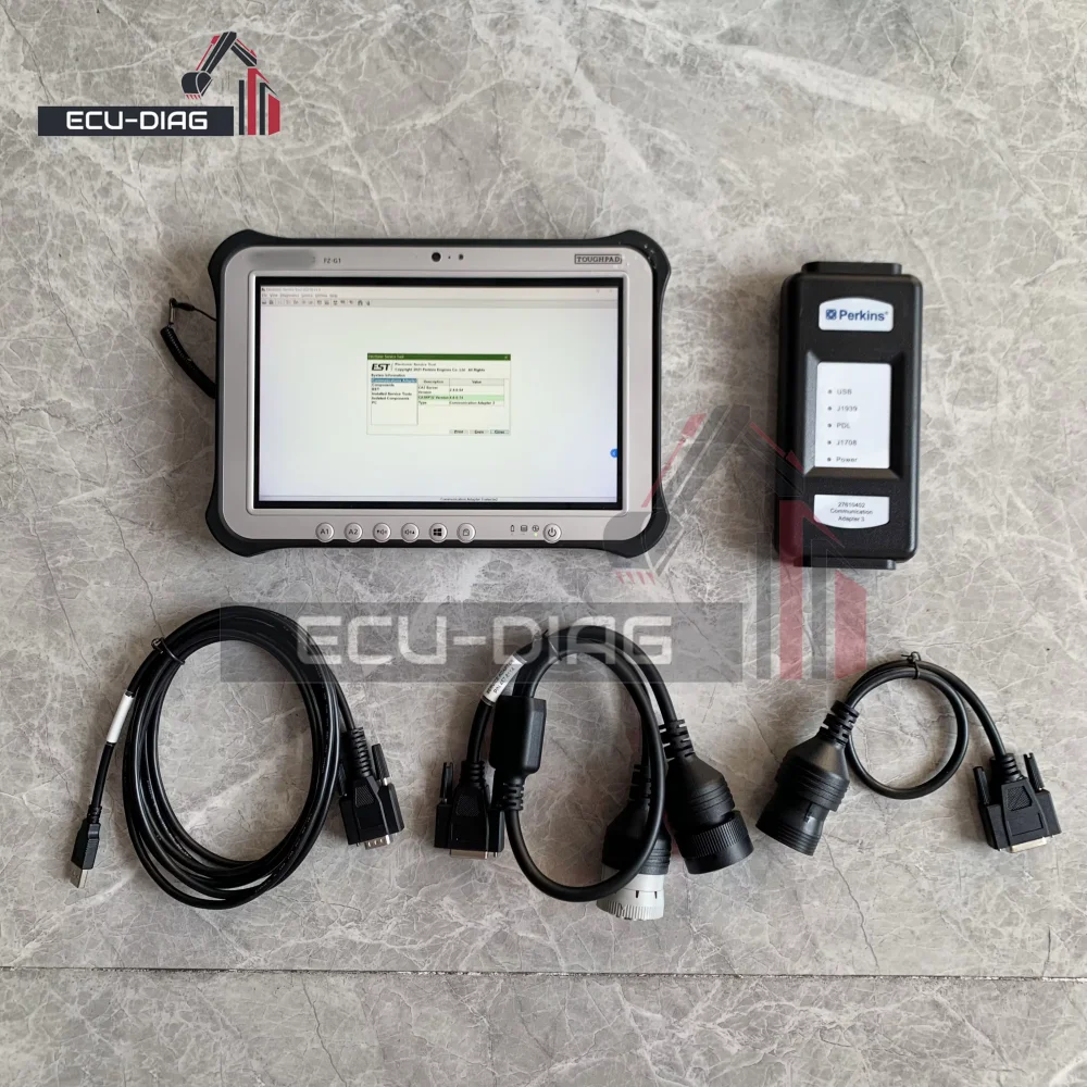 

Для программного обеспечения Perkins 2021B 27610402 27610401, коммуникационный адаптер 3 ЭСТ, диагностический инструмент с тестером планшета, грузовик, лодка