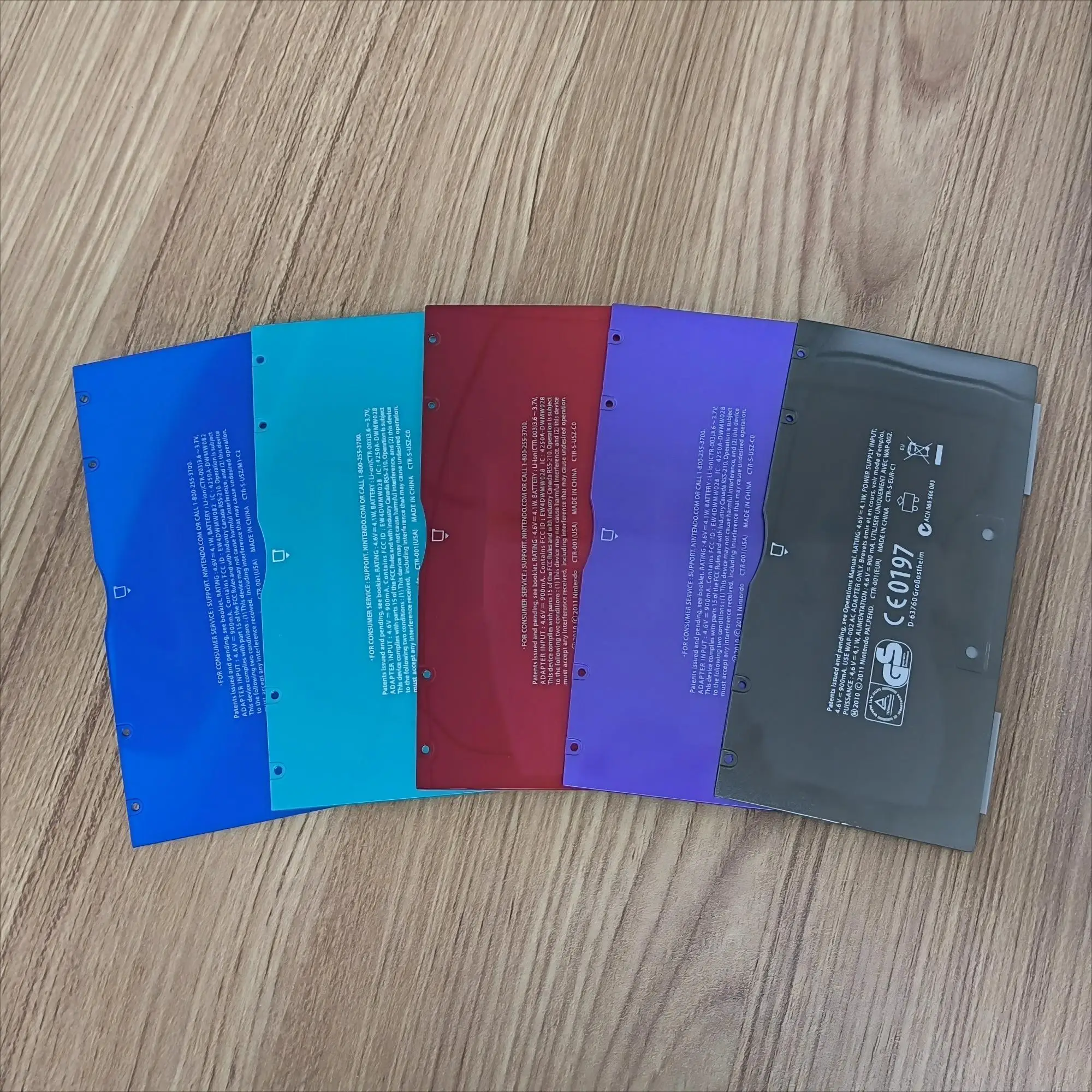 Original Batterie Abdeckung Fall für Nintend 3DS Zurück Batterie Abdeckung Shell für 3DS Host-fall