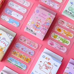 20pcs/box Cartoon Cheery Blossom Rabbit Band Aid Plaster for Children Kids Portable PE Waterproof Skin Patch Adhesive Bandages