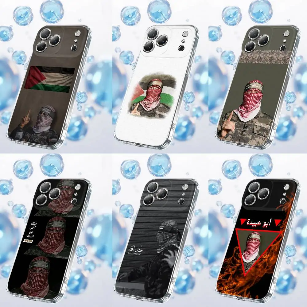 

Чехол для телефона A-Abu O-Obaid P-PalestineS-S для iPhone 17,16,15,14,13,12,11 Plus,Pro,Max,Plus,E,SE4,Air,Mini Transparent