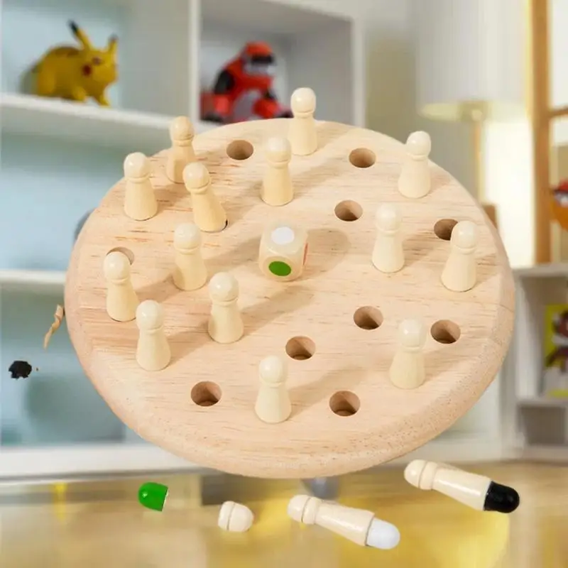 

Parent-Child Engagement with Match Stick Memory Matching Game; Kids Educational Memory Chess Toy with Colorful Match Sticks