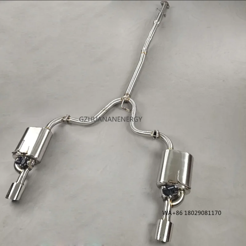 

Выхлопная система Catback из нержавеющей стали 304 с двойными трубами Valvetronic типа «ласточкин хвост» для Teana 2.0