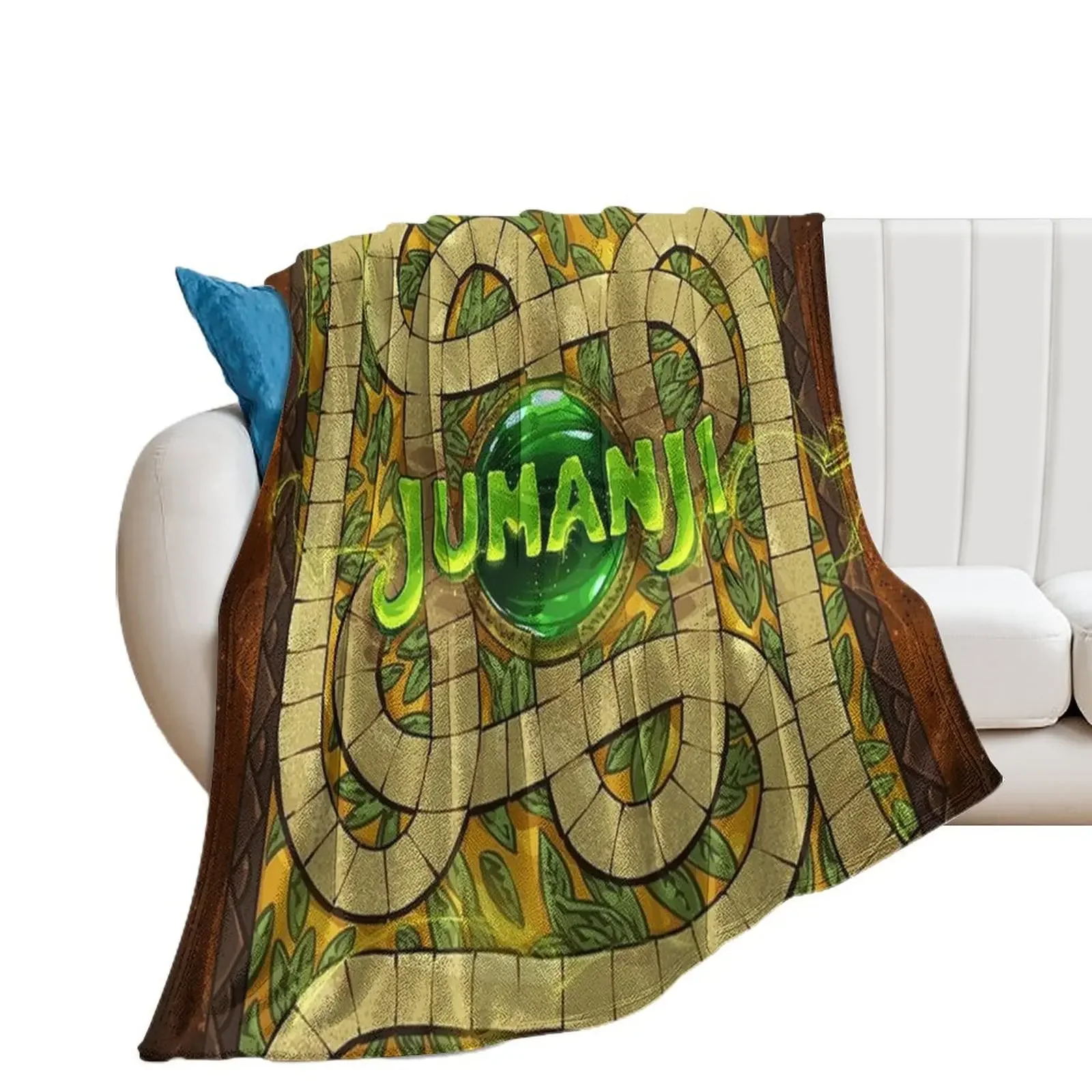 Jumanji Throw Blanket Furry Plush Giant Sofa Blankets