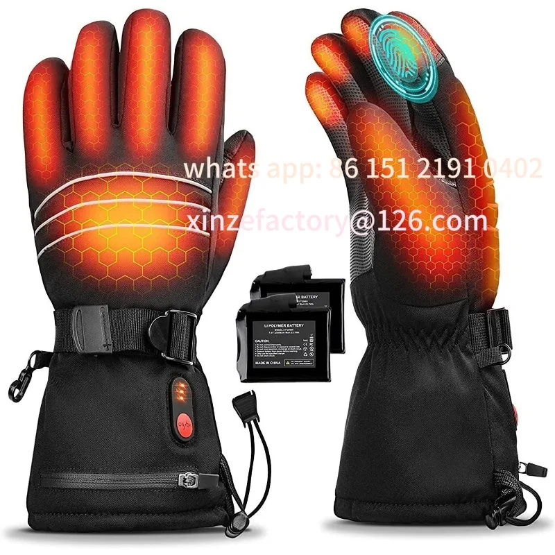 

Customizable Winter Heating Gloves Outdoor Ski Riding Heating Smart USB Electric Heating Hand Warmer