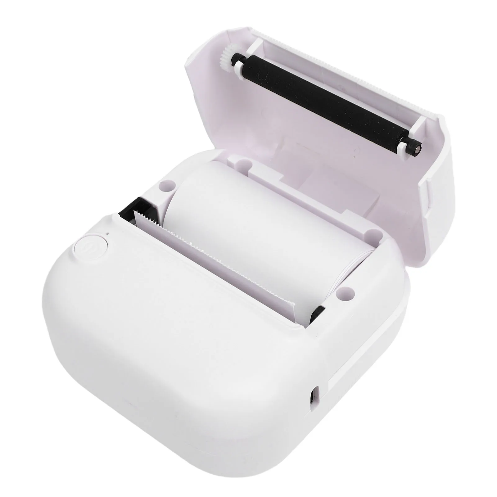 Portable Thermal Printer Thermal Printer Set BT APP Control 203DPI Black and White Printing  Printer for Home School