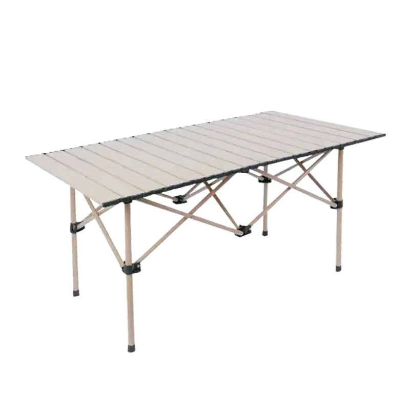 

Практичный складной стол-трансформер в современном дизайне для кемпинга и пикников, уличная мебель из железа и металла