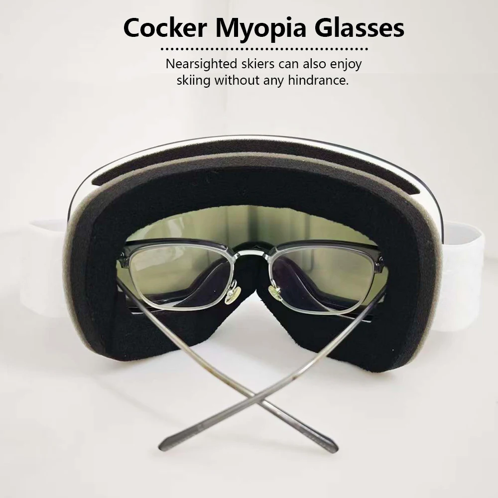 Ветрозащитные лыжные очки для зимнего катания на лыжах, мужские и женские пылезащитные пескозащитные линзы высокой четкости, дышащие защитные очки для взрослых