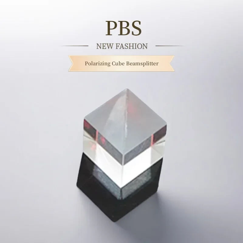 High Precision PBS Infrared Broadband Cube Polarization Beam Splitter Prism 900-1300NM Customizable Optical Component