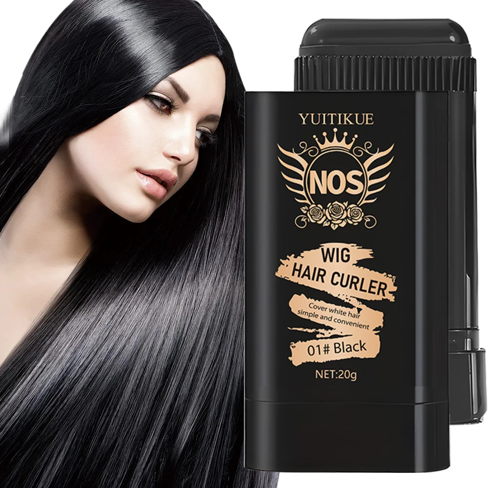 

Быстрая краска для седых волос — стойкое покрытие серого цвета, простое нанесение дома или в дороге, идеально подходит для каштановых/черных волос