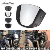 Parabrisas de motocicleta, Deflector de viento de pantalla frontal para Honda CB650R 2019 2020 2021 2022 2023 CB1000R CB 650R CB 650 R