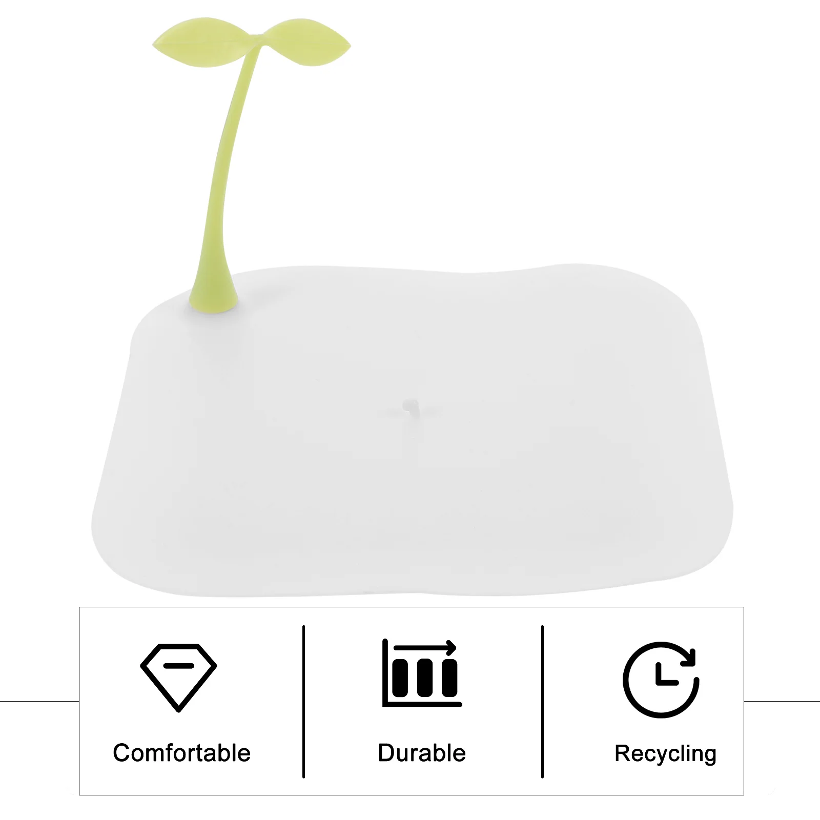 

2pcs Silicone Floor Drain Cover Anti-Clogging Deodorant Trap For Kitchen Bathroom Sink Tub Shower Outdoor Use Light Weight