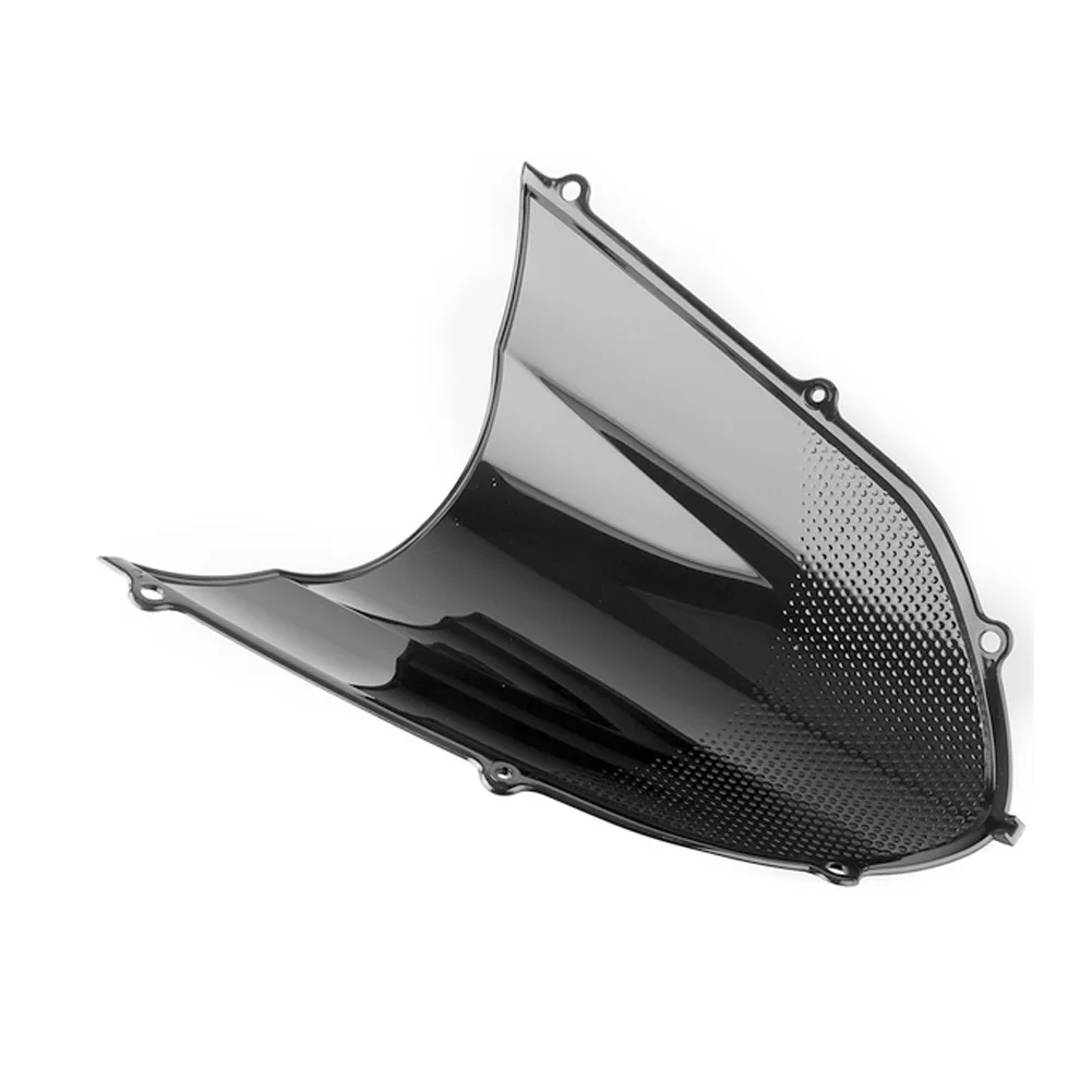 Motorcycle screen Double Bubble Windshield Deflector Protector WindScreen For Kawasaki ZX-10R ZX10R 2004 2005