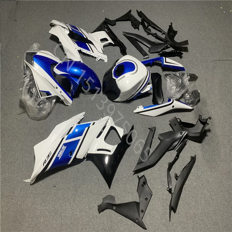 White blue black Motorcycle Fairing for YZFR25 YZFR3 2019-2021 Injection Bodywork Fairing Kits For Yamaha YZFR25 YZF R3 19- 21