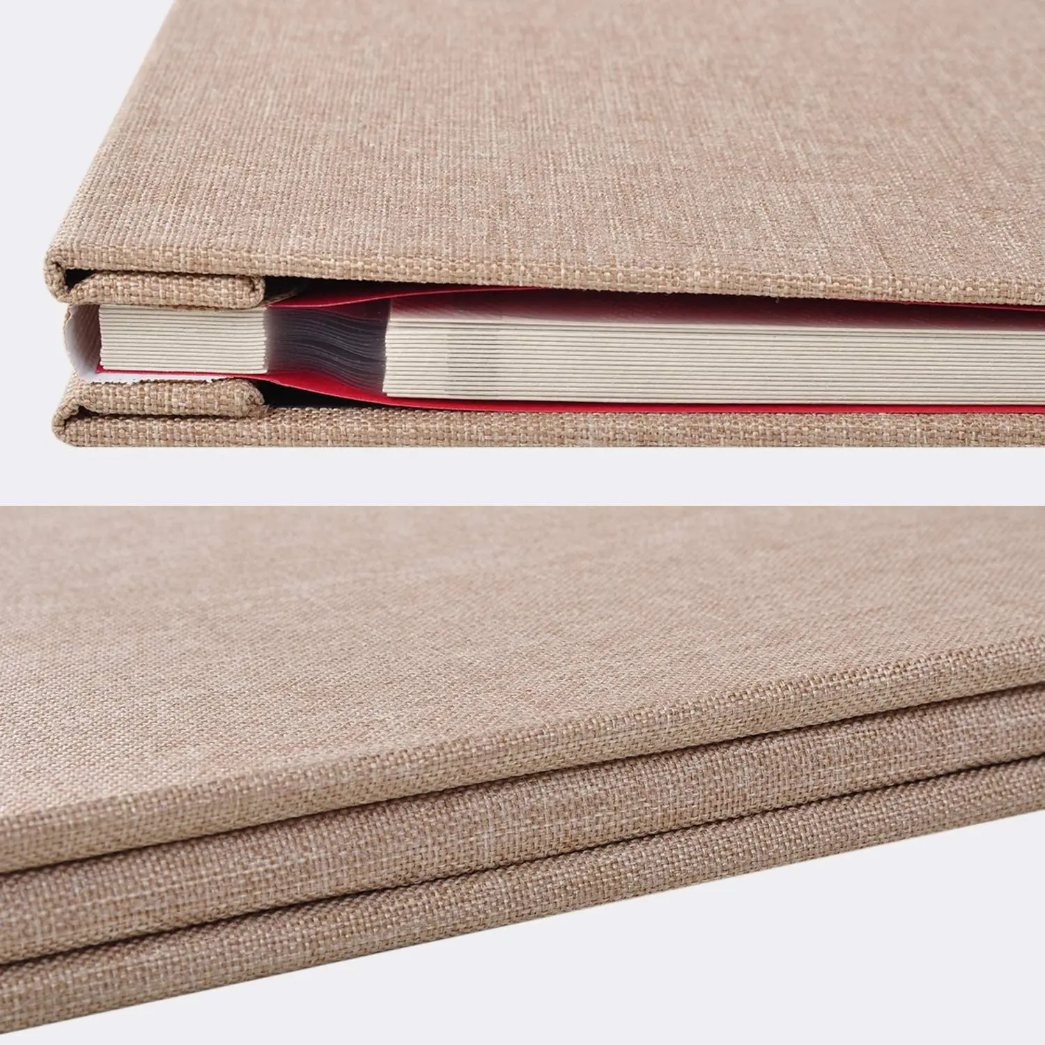 

AEF5-Photo Album Scrapbook,Self Adhesive Scrapbook,Vintage Blank Page Memory Book,Christmas Birthday,Wedding Anniversary Gift