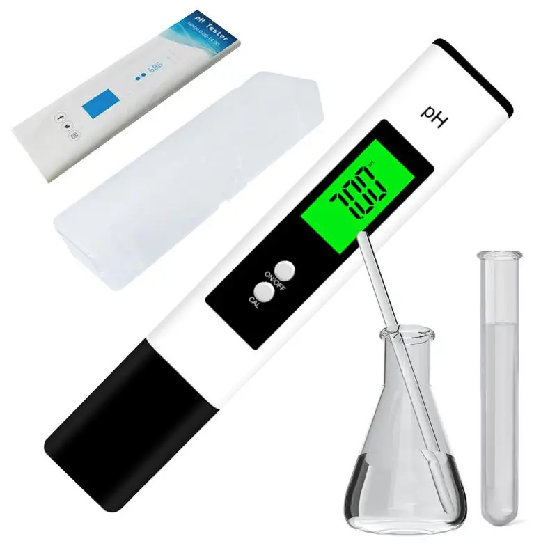 High Accuracy PH Meter Sensitive High Accuracy PH Tester Multipurpose PH Measurement Tool Battery Powered PH Meter For Aquariums